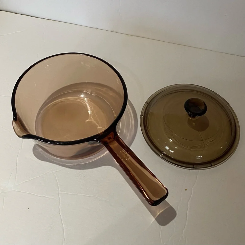 Corning Visionware 1L Visions saucepan with pour spout and lid - Picture 4 of 5